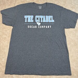 Champion The Citadel Military College "Oscar Company" Artillery T-Shirt LARGE L